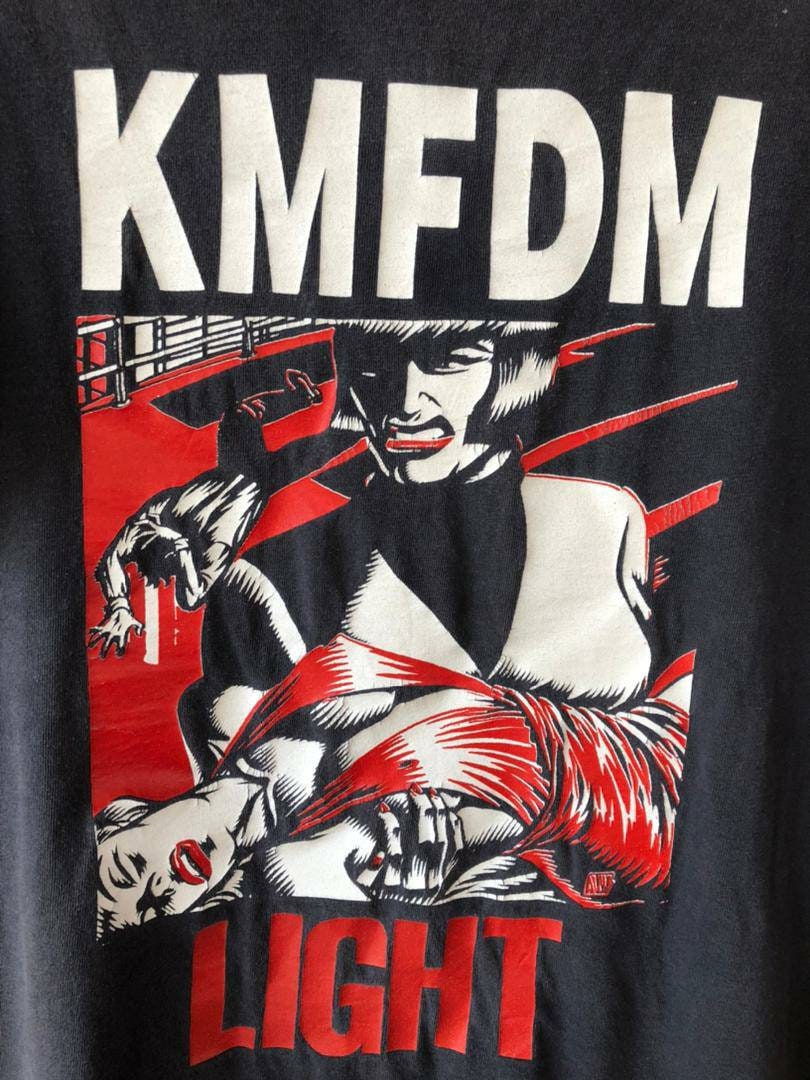 Vintage 90s KMFDM Light Single Promo Tee Etsy UK