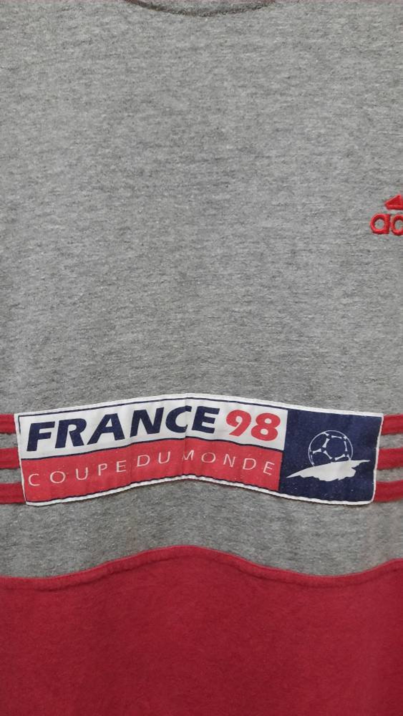 Vintage 90s Adidas France 98 World Cup Football Tournament T | Etsy