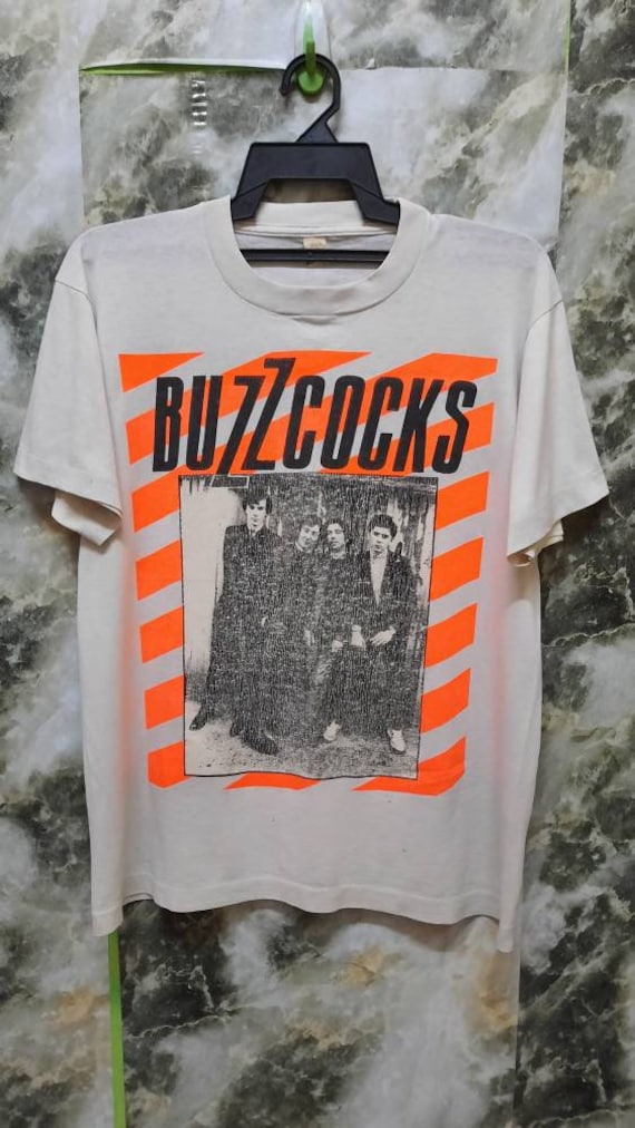 Vintage 80s The BUZZCOCKS Rare Punk T Shirt
