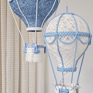 FIRST BABY - Hot Air Ballon Baby Nest- Blue main image 0