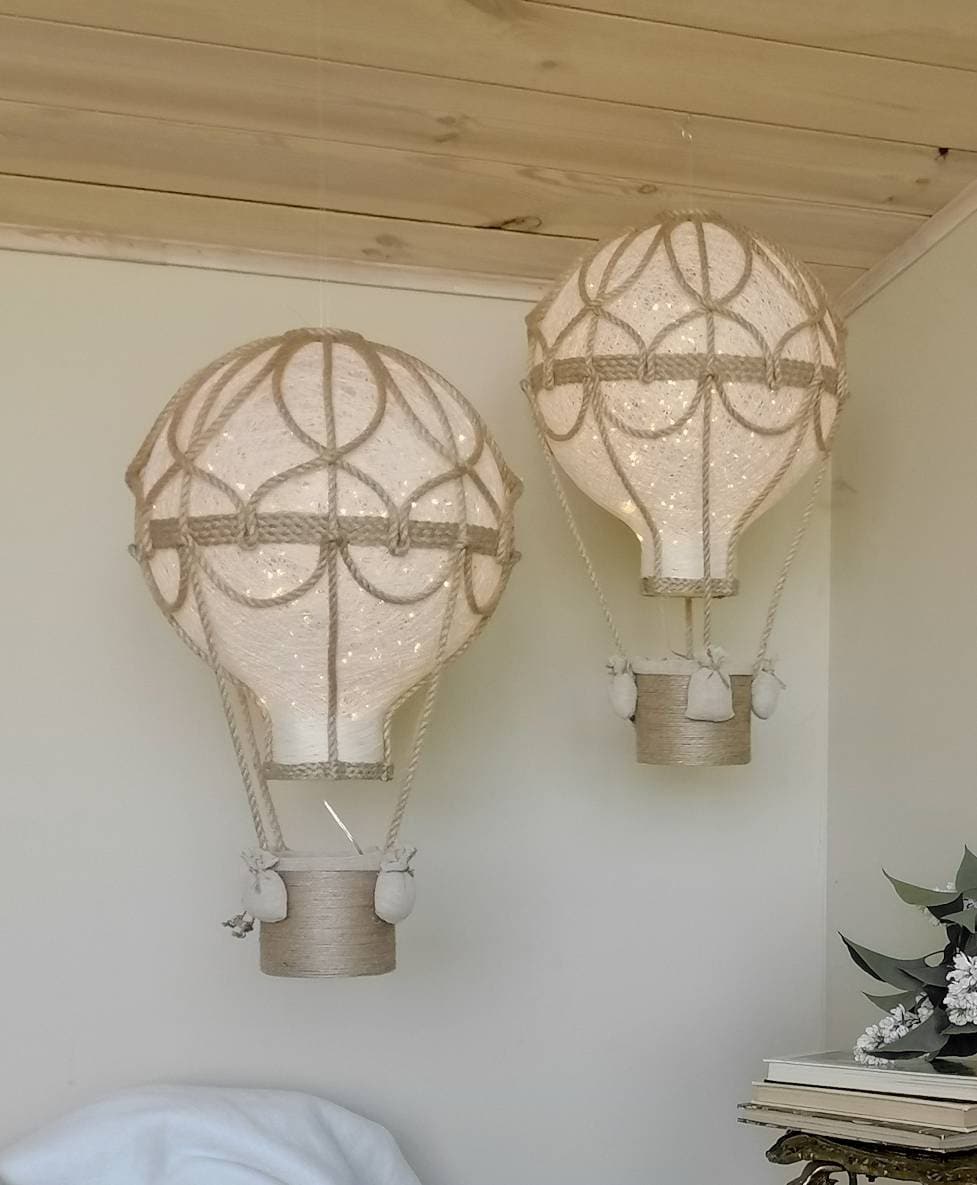 Hot Air Balloon Lamp Hot Air Balloon Night Ligh Air Balloon Etsy