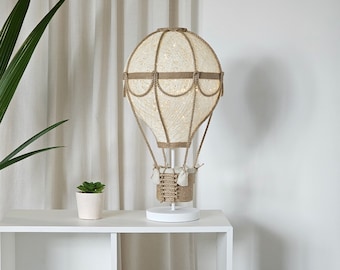 Table Lamp Hot Air Balloon, Hot Air Balloon Kids Room Light, Air Balloon Nursery ,Air Balloon Decoration, Air Balloon Night Light