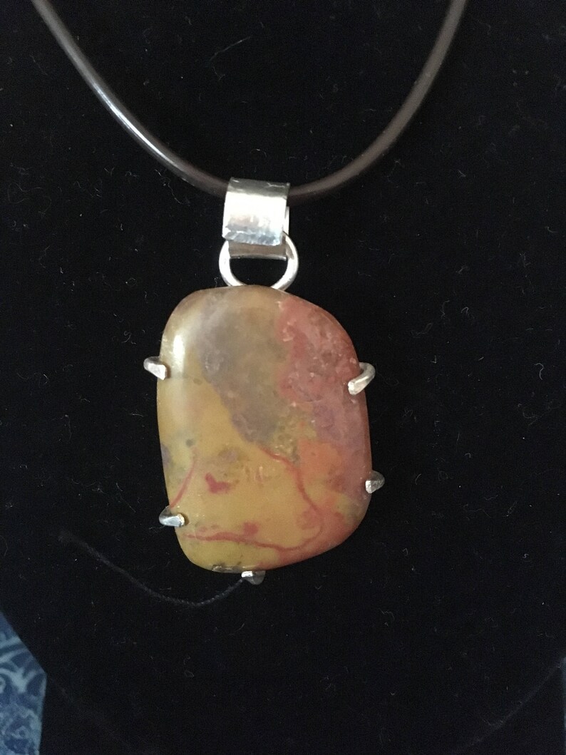 Brown agate necklace image 2