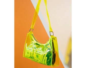 neon purse