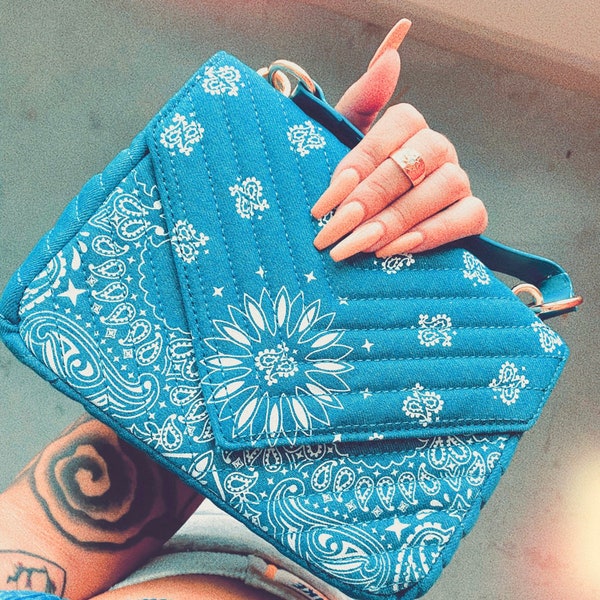 Bandana Purse Etsy