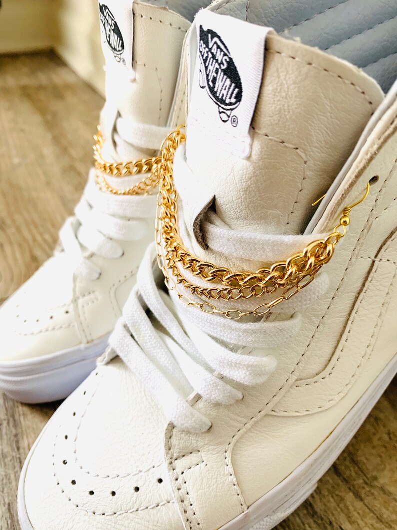flat shoes with chain