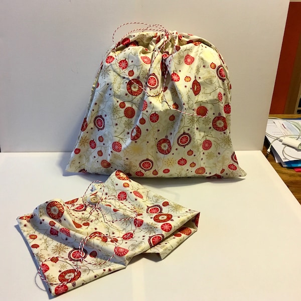 Sac pour mettre vos cadeaux au pied du sapin