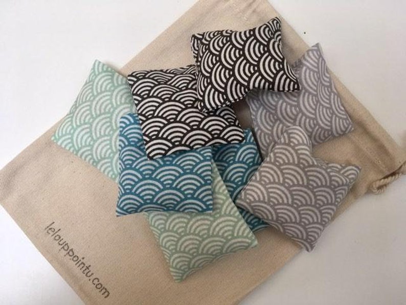 Sensory Tactile Cushions Montessori Pairing Different Etsy