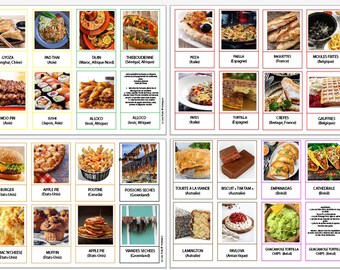 Traditional dishes Continents Maps Nomenclatures, Montessori, Photos, 7 continents, Geography, Learn, School, Child