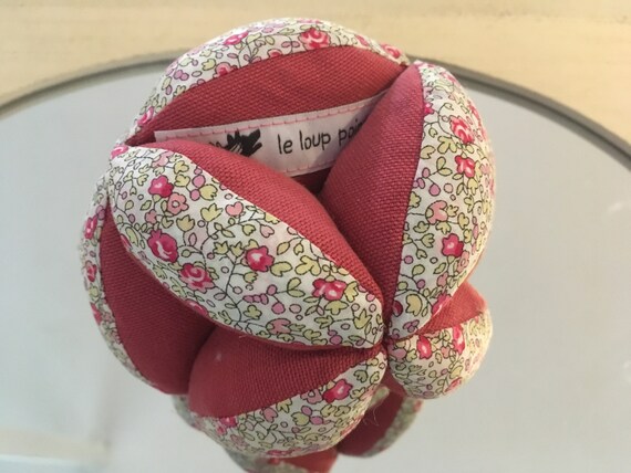 Balle Prehension Montessori Balle Sensorielle En Tissu Etsy