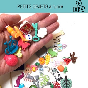 Phonology Object UNIT, French, reading sounds, Montessori, miniature objects, sound attack, teaching and educational material