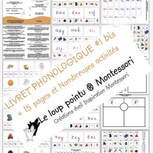 Set1 Phonologie, Alphabet FRANÇAIS, lecture, Montessori, 50 objets miniatures, son attaque, matériel pédagogique et éducatif, maternelle Obj.+lettre+jeux pdf