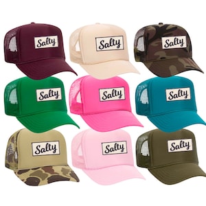 SALTY Customizable Patch Trucker Hat