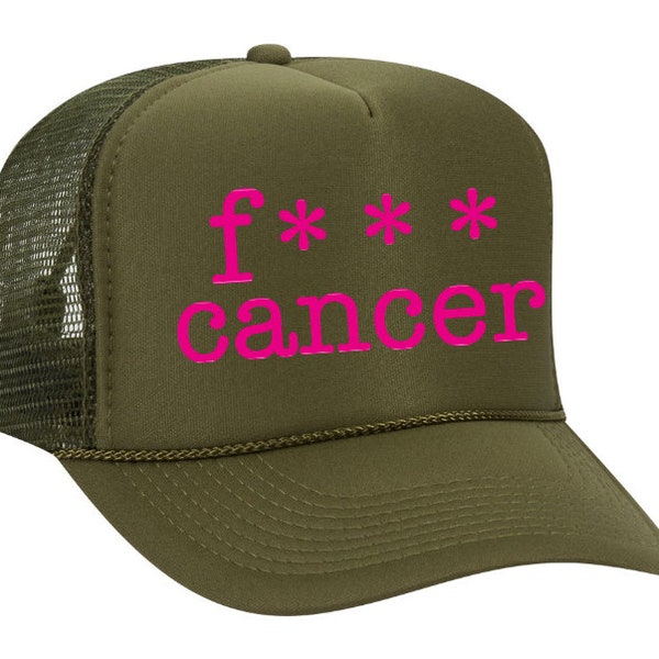 Cancer Hat Etsy