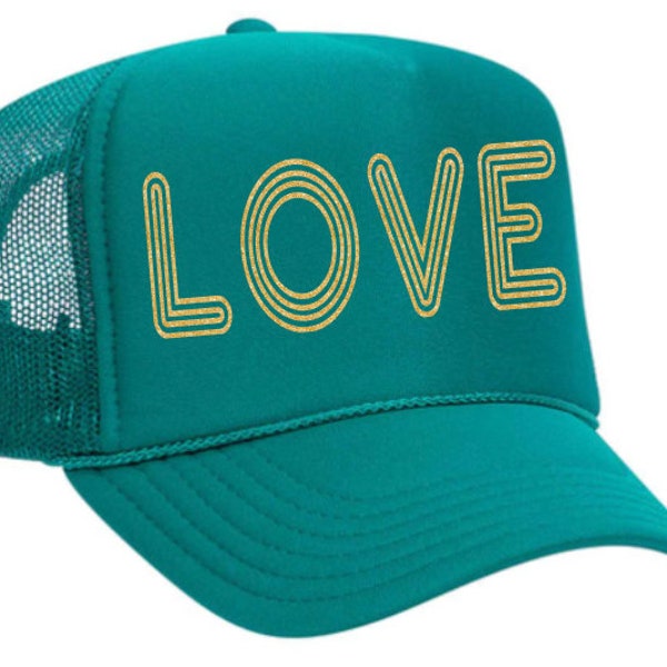 Retro LOVE - Trucker Hat (Multiple Colors)