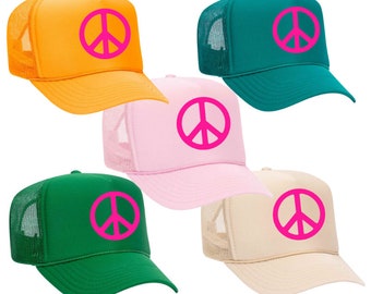 PEACE SIGN - Trucker Hat (multiple colors)