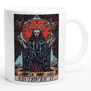 Guter 2 Tarotkartenbecher - Lustiger Akademischer Forscher Geschenkbecher