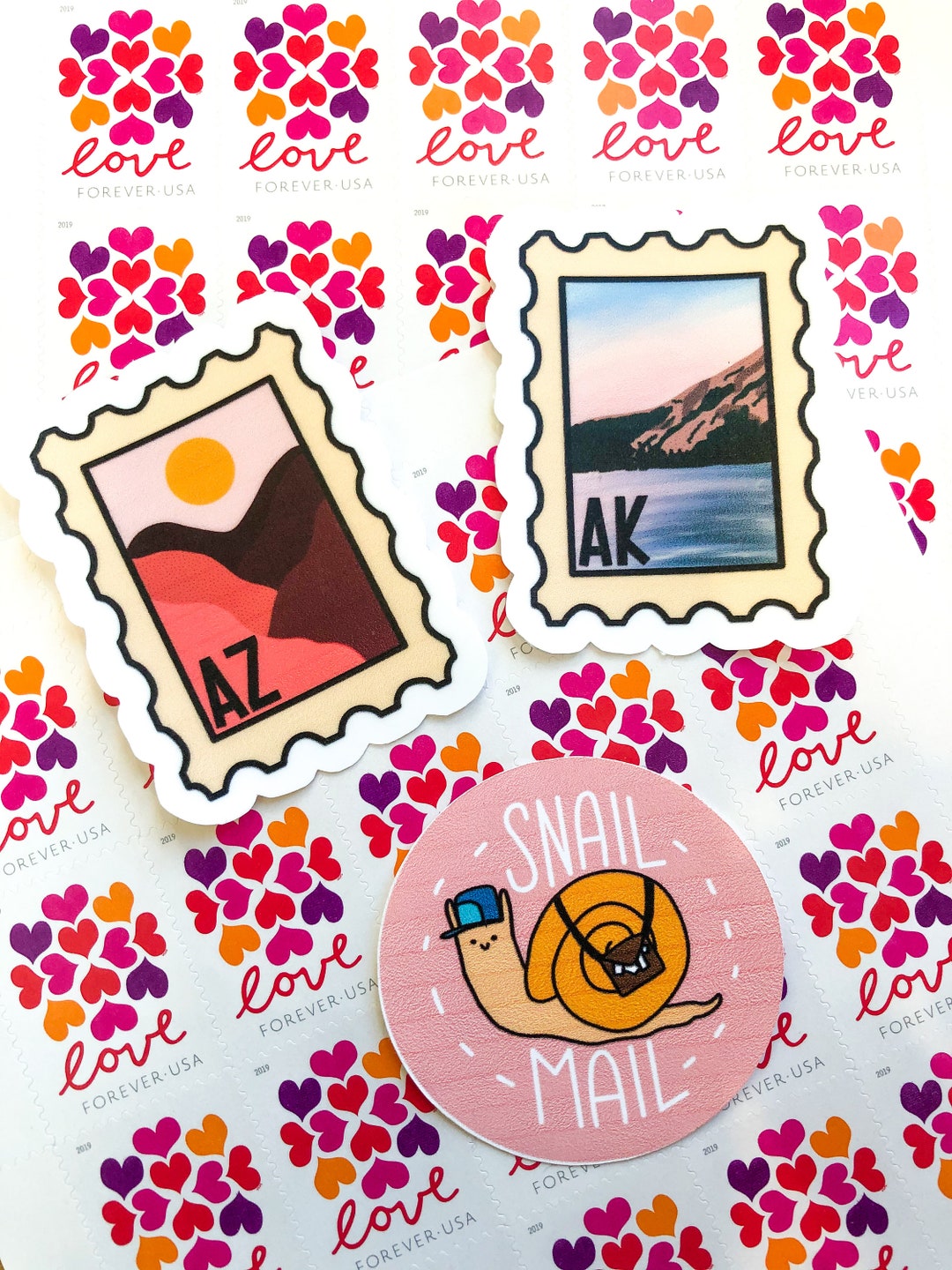 Pen Pal Sticker Bundle | Laptop Sticker | Cute Water Bottle Sticker ...