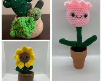 Crocheted Plants!