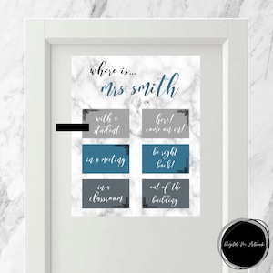 School Nurse Decor, School Nurse Office Decor, Custom Office Door Sign, Custom Printable Door Sign