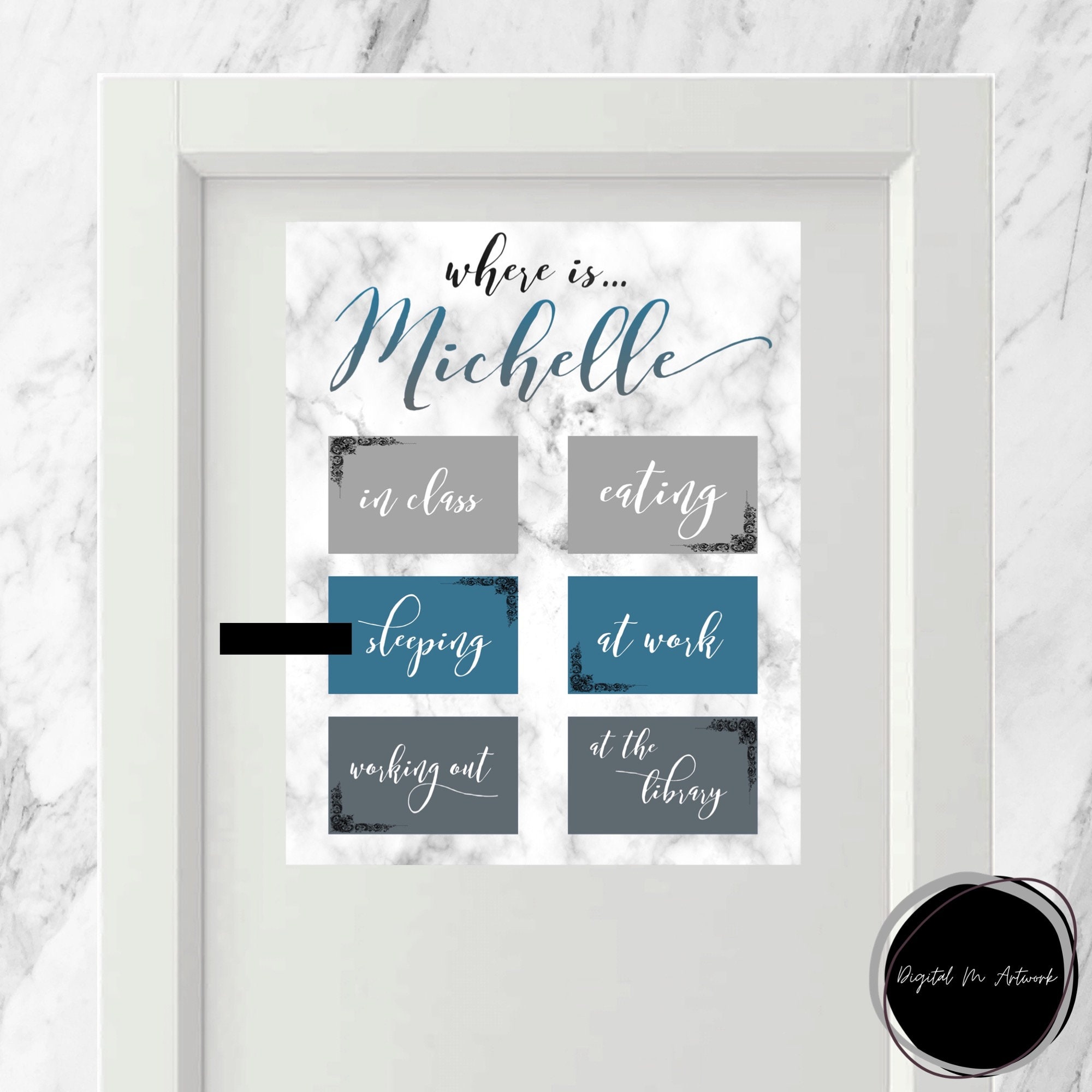 CUSTOM door sign dorm door decor custom dorm sign dorm room | Etsy