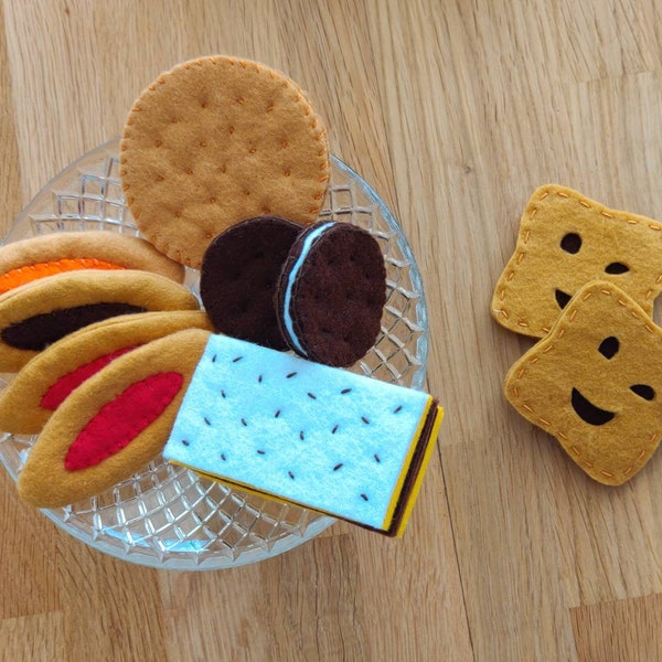 Goûter en feutrine : petit gateau