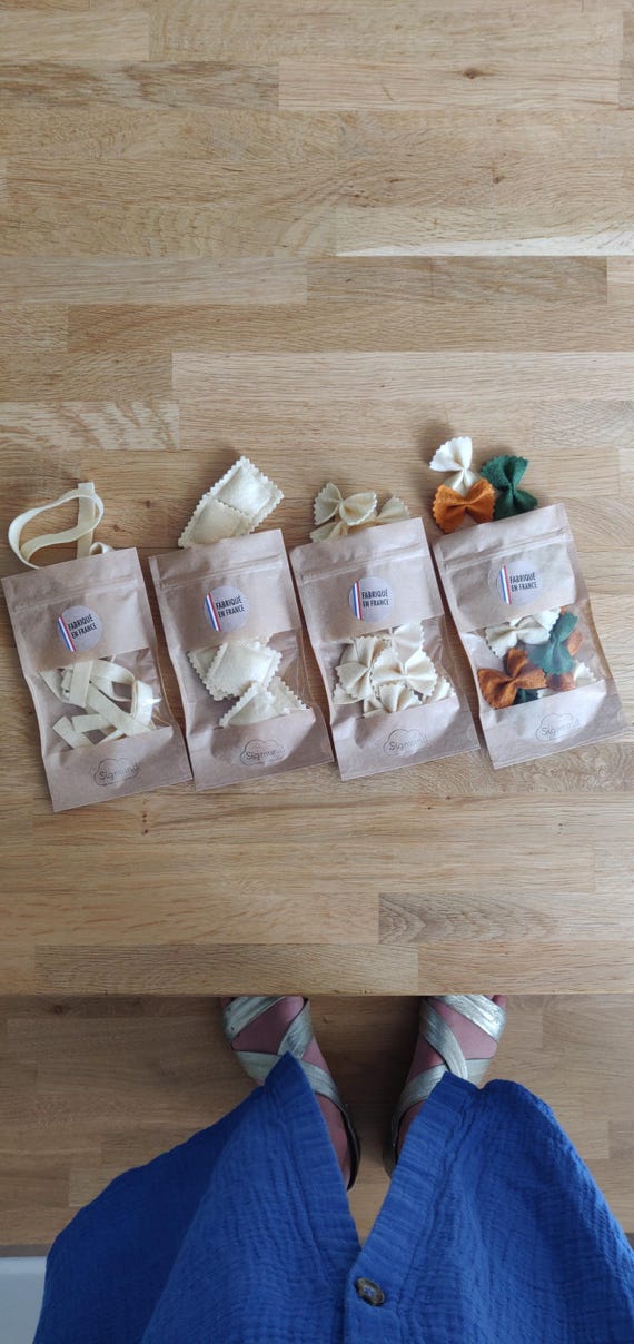 My little felt pasta