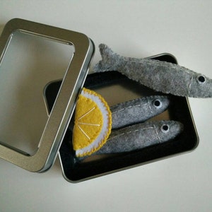 Meine kleinen Filzsardinen