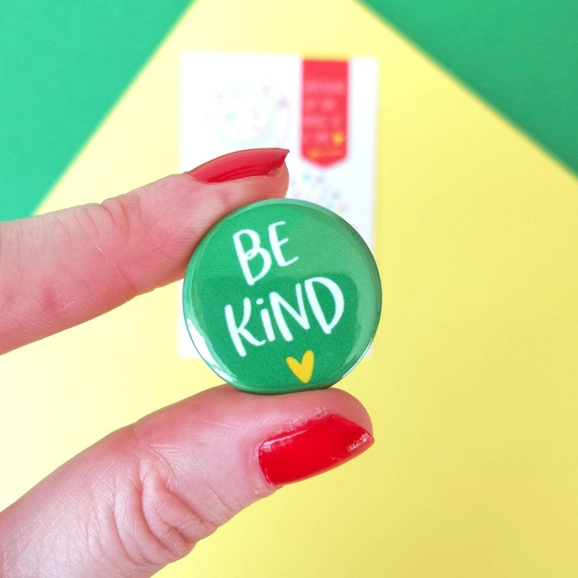 Be Kind Kindness Matters Pin Badge Etsy