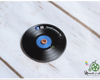 mini dj spinning business card unique design business card dj spinning round business card dj disc printed music theme business card - Round Business Cards mini dj spinning business card unique design business card dj spinning round business card dj disc printed music theme business card - Round Business Cards