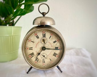 アンティークドイツ製目覚まし時計 KIENZLE 1920-30年代、ヴィンテージ