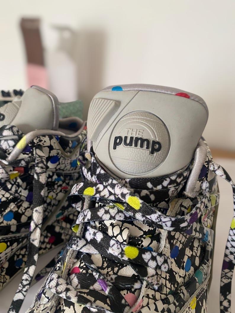 Rare Reebok Pump Omni Lite X Melody Ehsani Multicolor Polka-snake