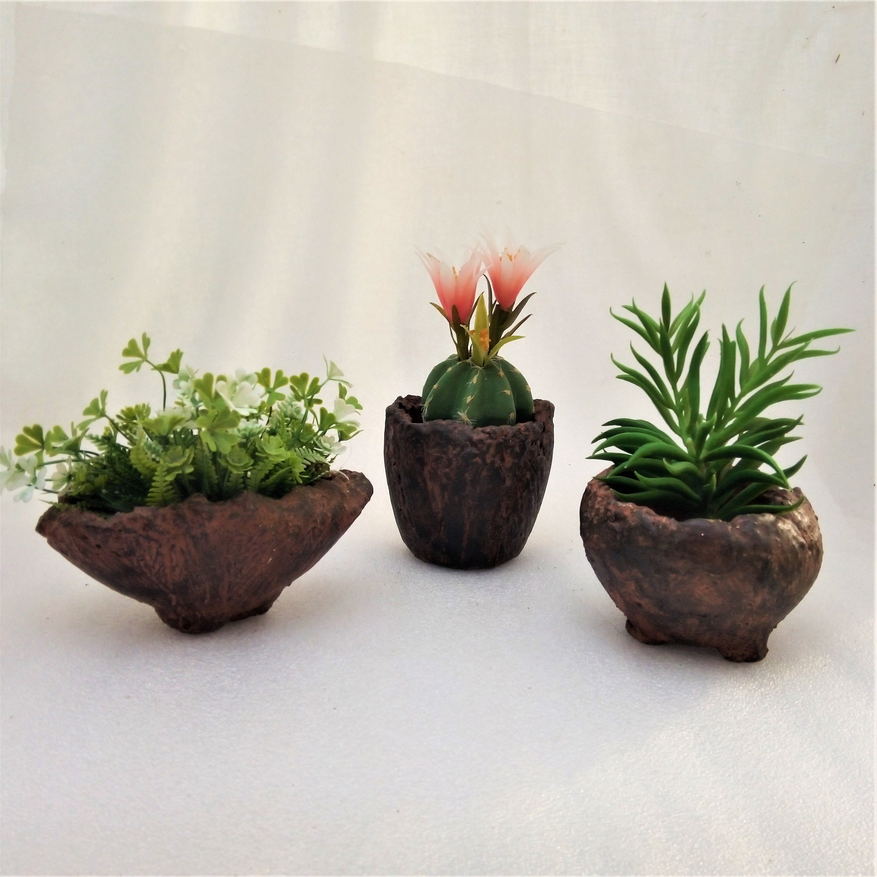 Set de 3 Petits Pots Pour Plante