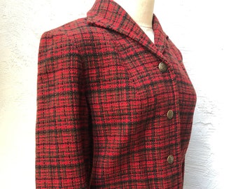 MED 50s Pendleton Disney Frontierland Wool Vintage Jacket Medium