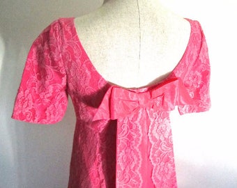 Pink Evening Gown - Etsy