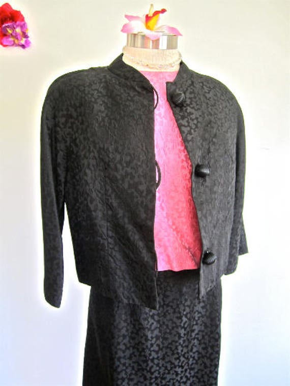 M L 50s 60s 3pc Best & Co Dress Suit Set Shell To… - image 3