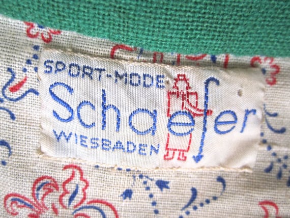 M 30s 40s Coat German Octoberfest Sportswear Gree… - image 5