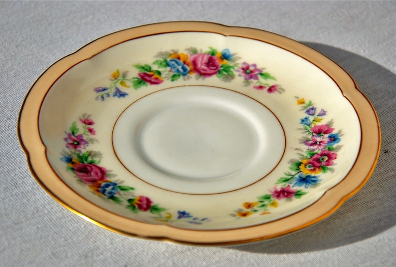 Limoges porcelain tea service Charles Ahrenfeldt
