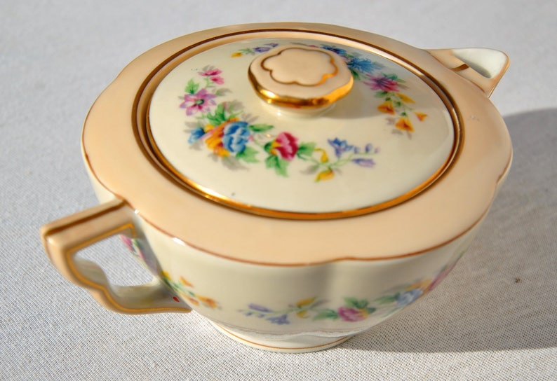 Limoges porcelain tea service Charles Ahrenfeldt