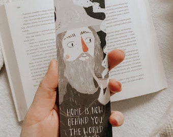 with gold leaf embellishment. Hand Crafted Lord of The Rings "Gandalf quote" with gold leaf embellishment. Hand Crafted Lord of The Rings "Gandalf quote"