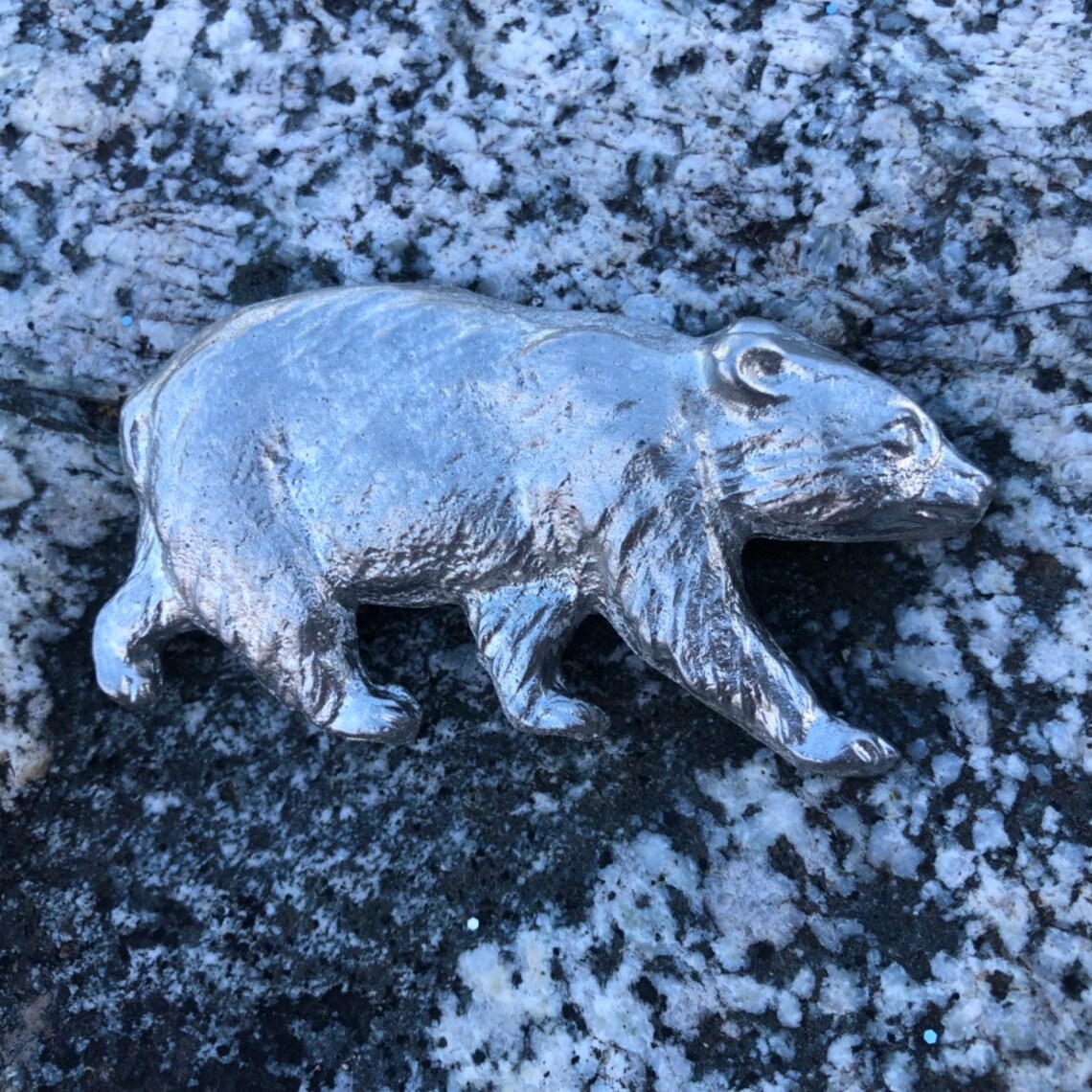 Black Bear Pewter Figurine, California, Hand Cast Etsy
