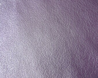 GOATSKIN purple metallic painted 20 x 15 cm