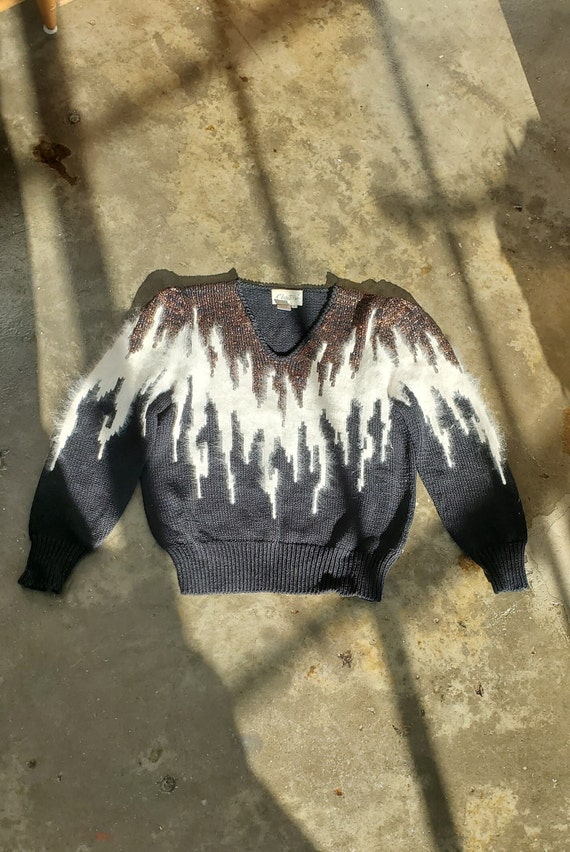 80s Vintage Angora Sweater