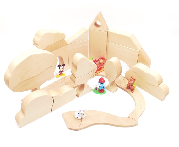 wood construction toys