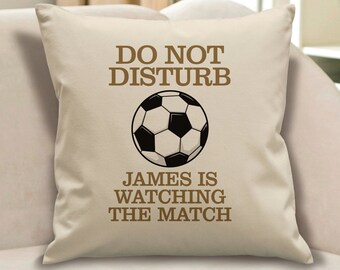 Football pillow | Etsy Personalised Football Pillow Case Shirt