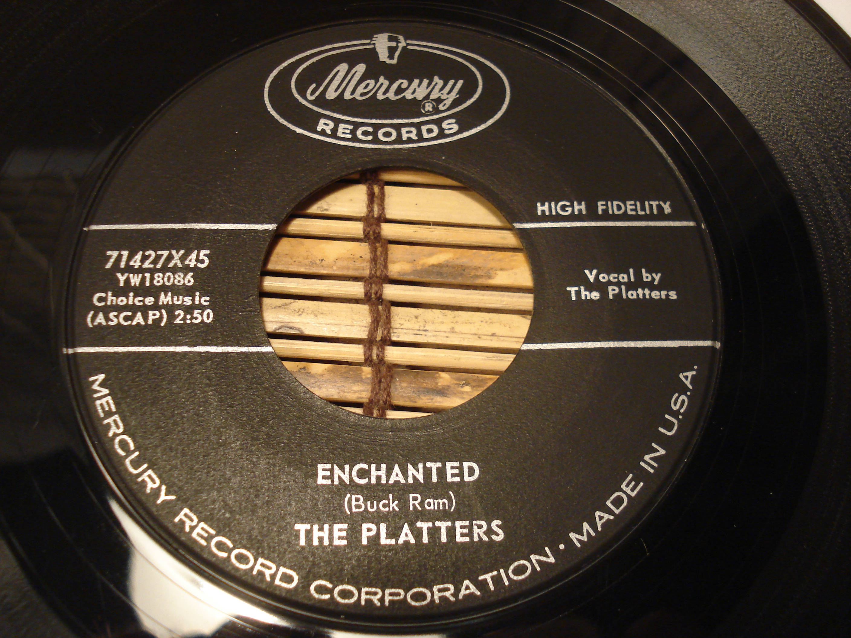 The Platters 45 RPM Record Enchanted B/W the Sound and the Etsy Denmark