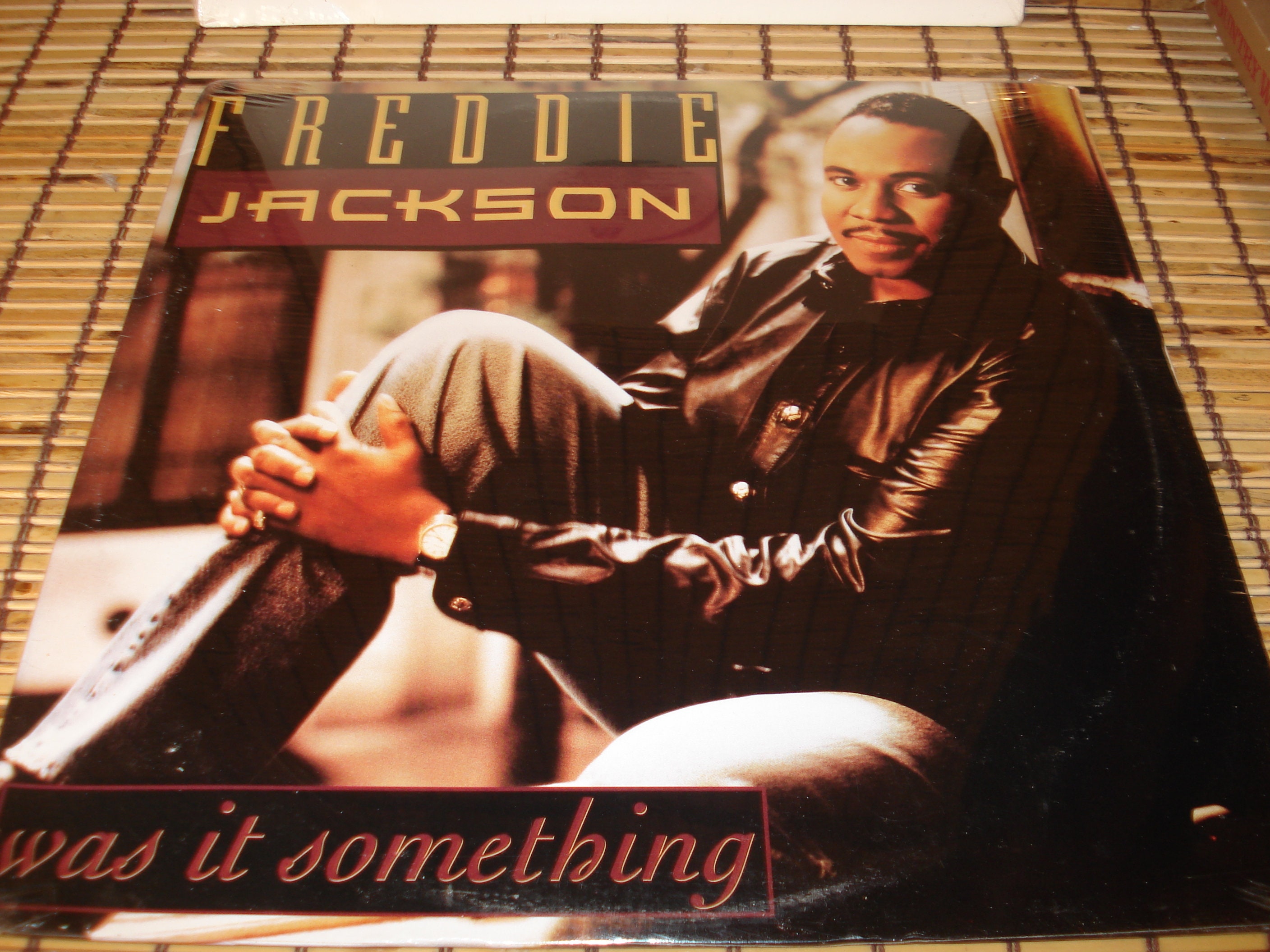 Sealed 12" Single - Freddie Jackson - Was It Something - 1994