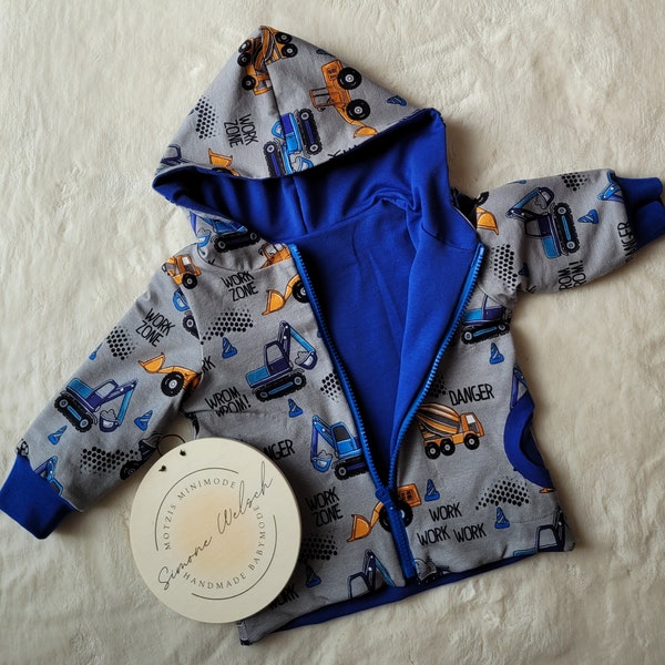 Kinderjacke, Babyjacke, Sweatjacke, Übergangsjacke, Sommerjacke