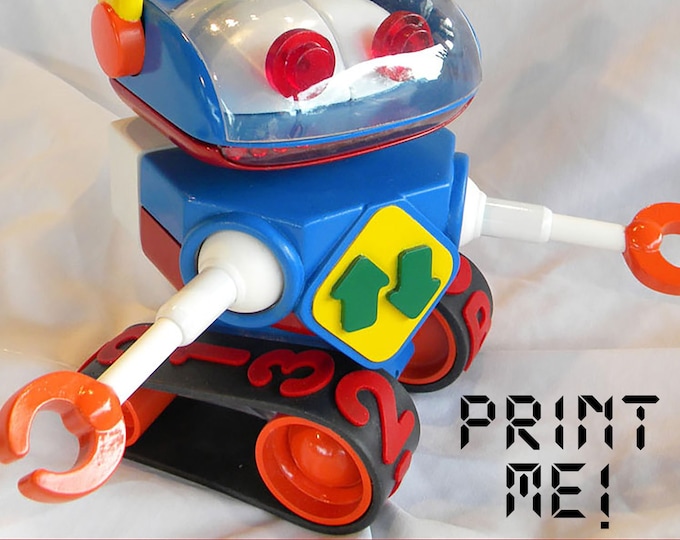 Robot Toy Printable Replica - Etsy