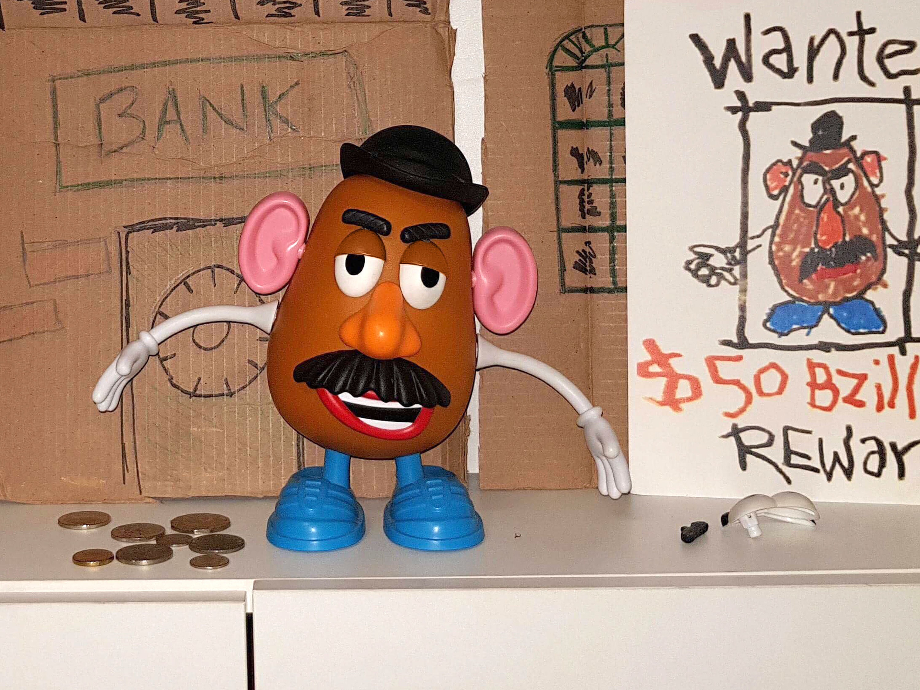 Mr Potato Head With Green Shoes